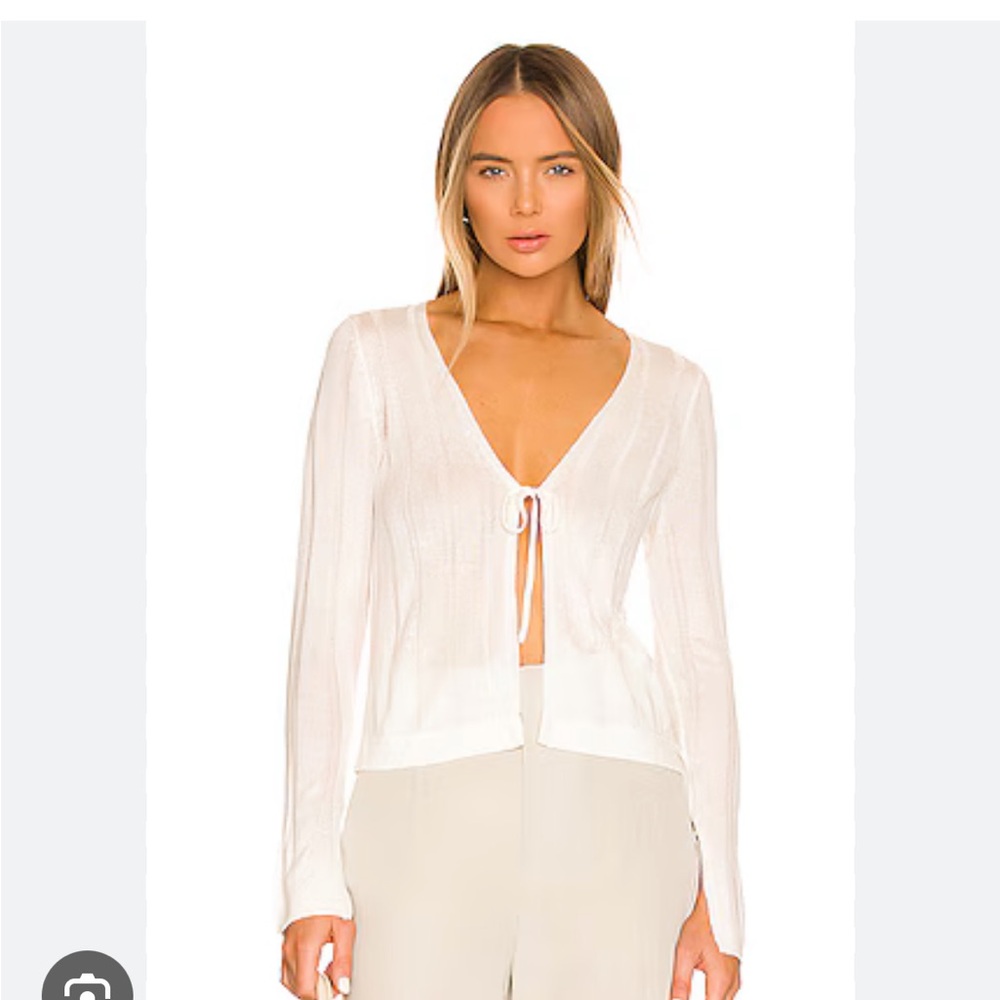 525 Tie Front Cardigan - NWT